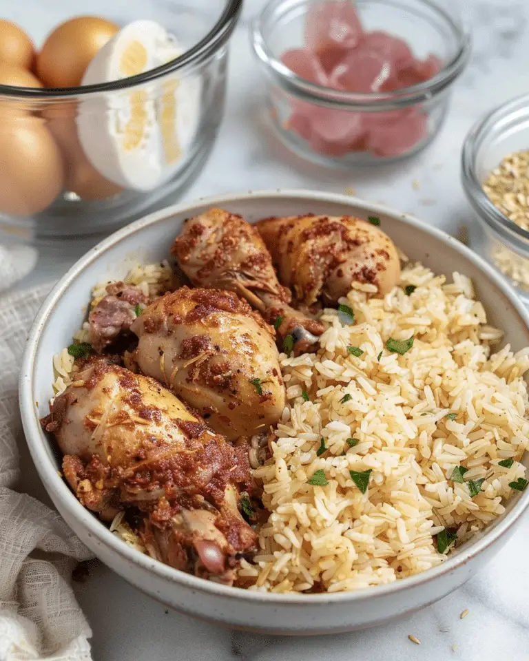 Lebanese Chicken and Rice