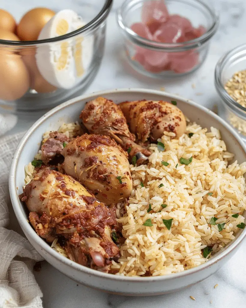 Lebanese Chicken and Rice
