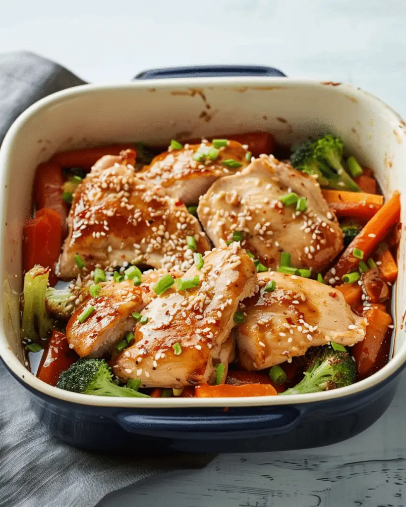 Teriyaki Chicken Casserole