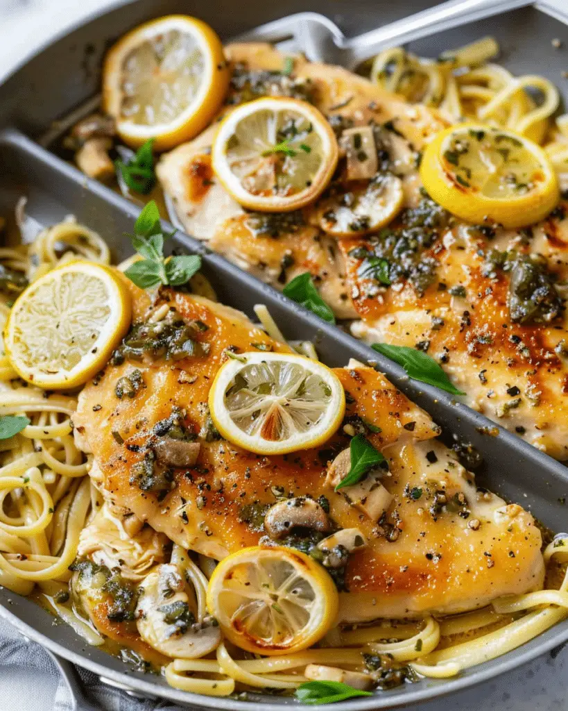 Chicken Piccata Pasta