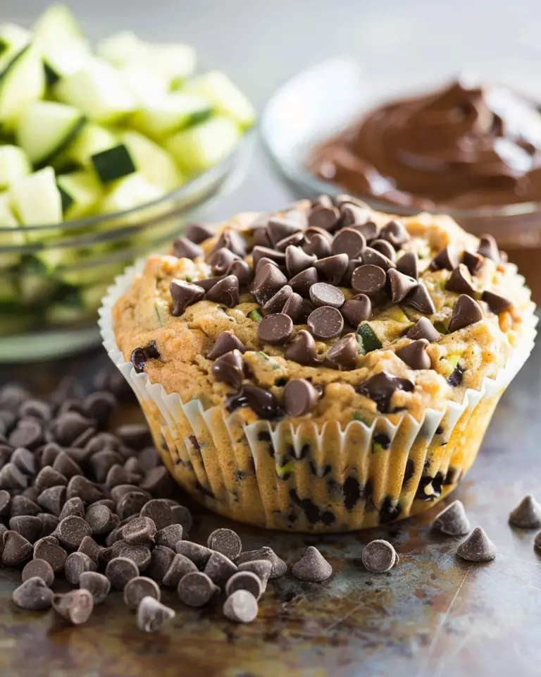 Chocolate Chip Zucchini Muffins