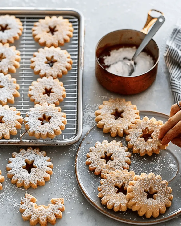 Linzer Cookies