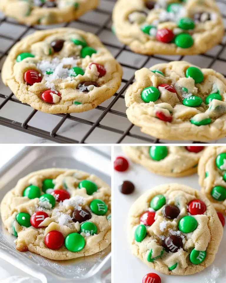 M&M Christmas Cookies