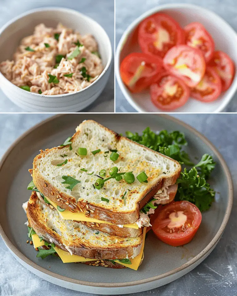 Tuna Melt Sandwich