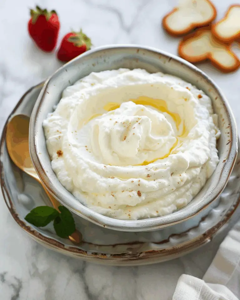 Whipped Ricotta recepe
