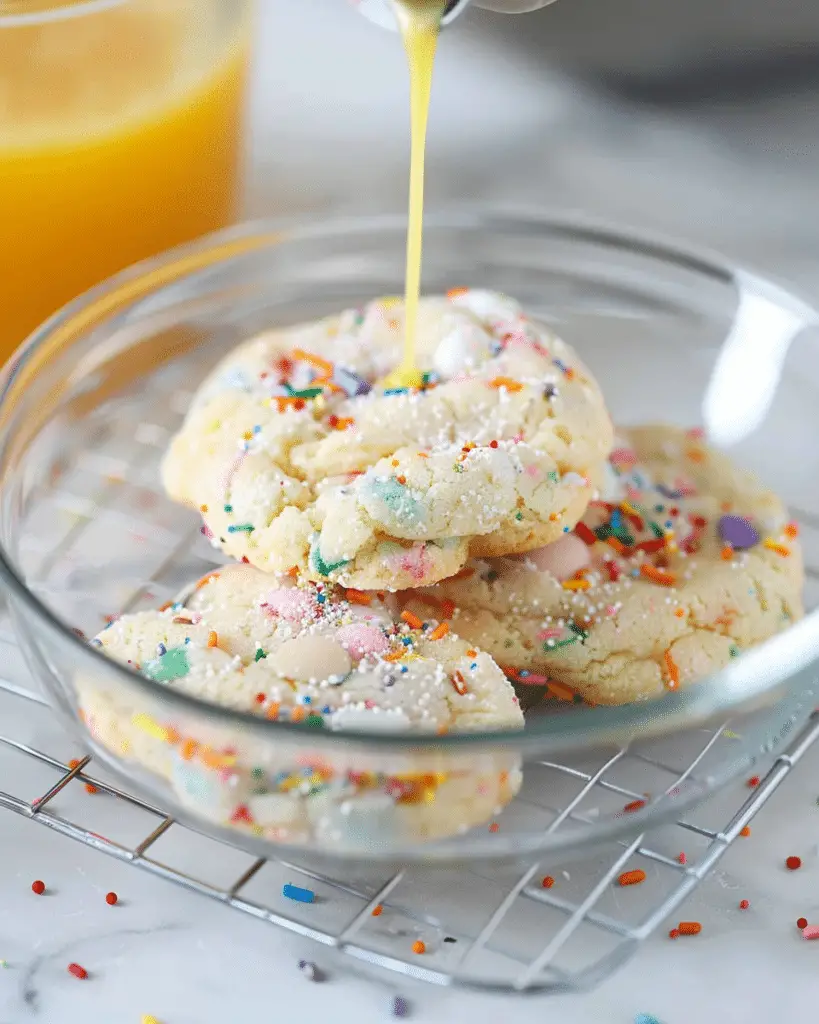 Funfetti Cake Mix Cookies