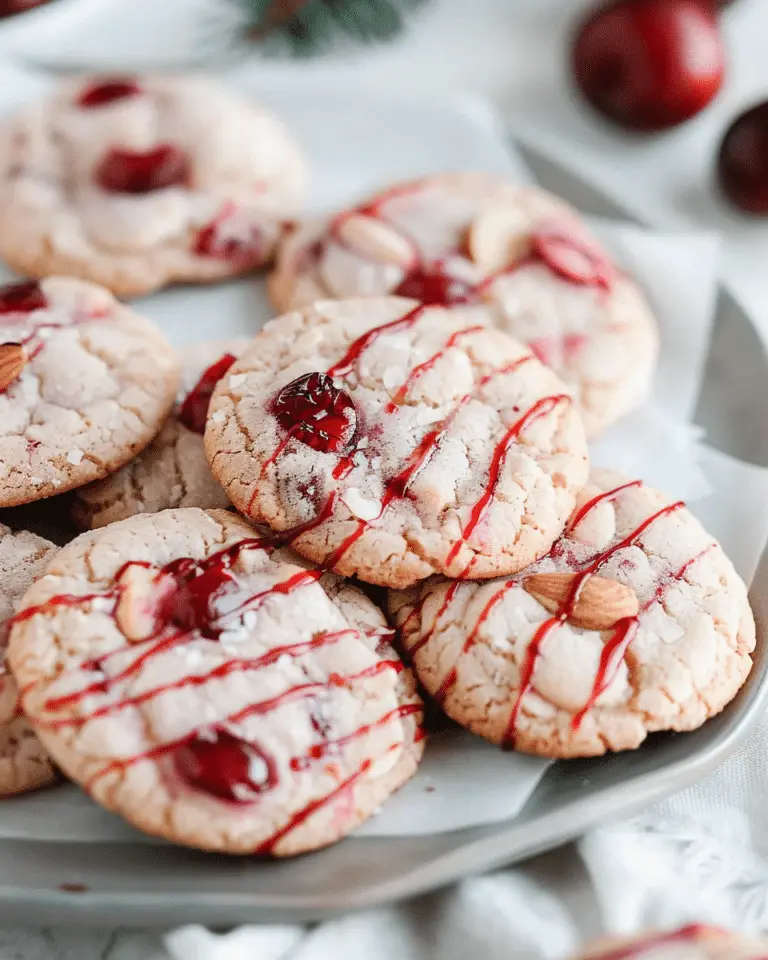 Cherry Almond Cookies