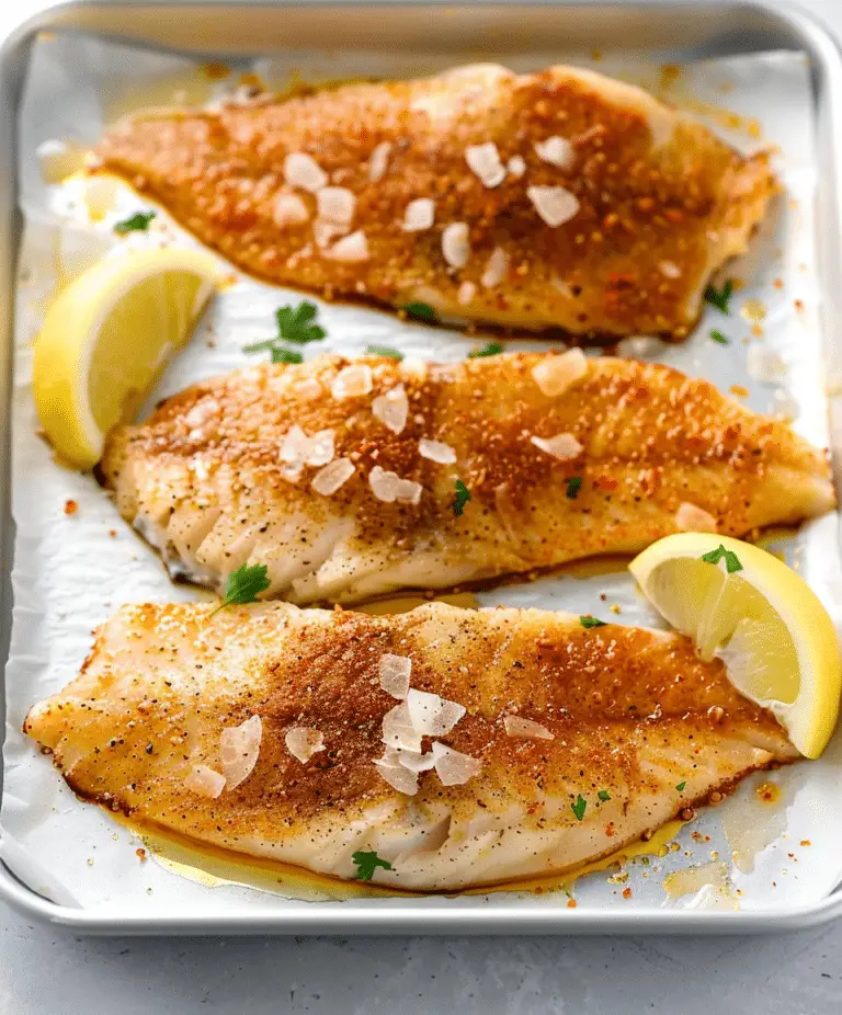 Baked Tilapia recepe