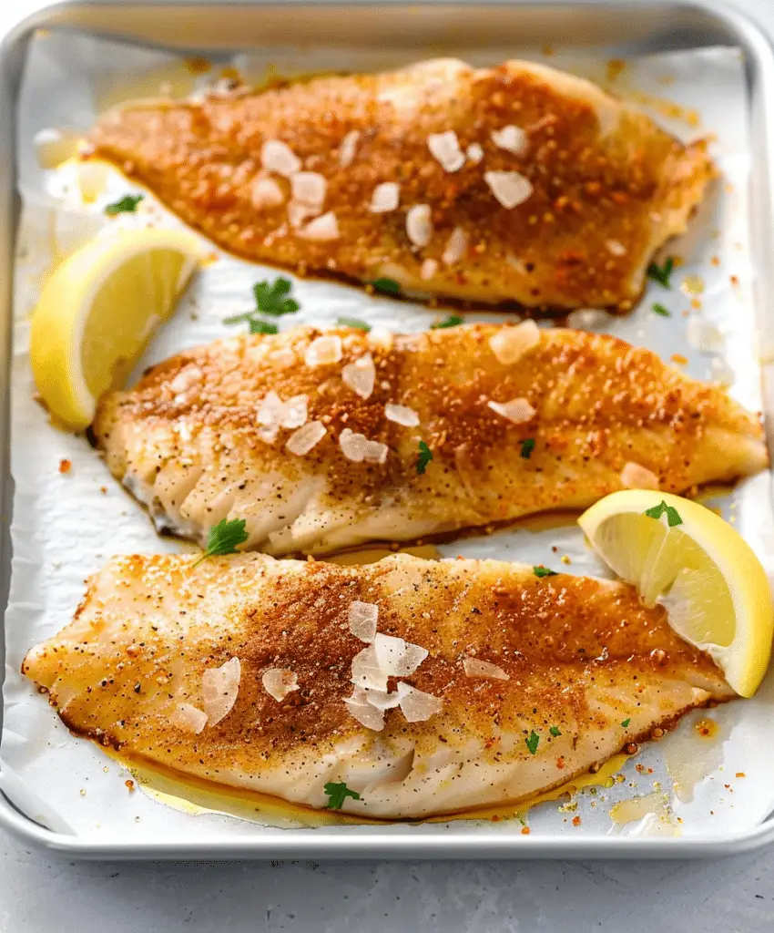 Baked Tilapia recepe