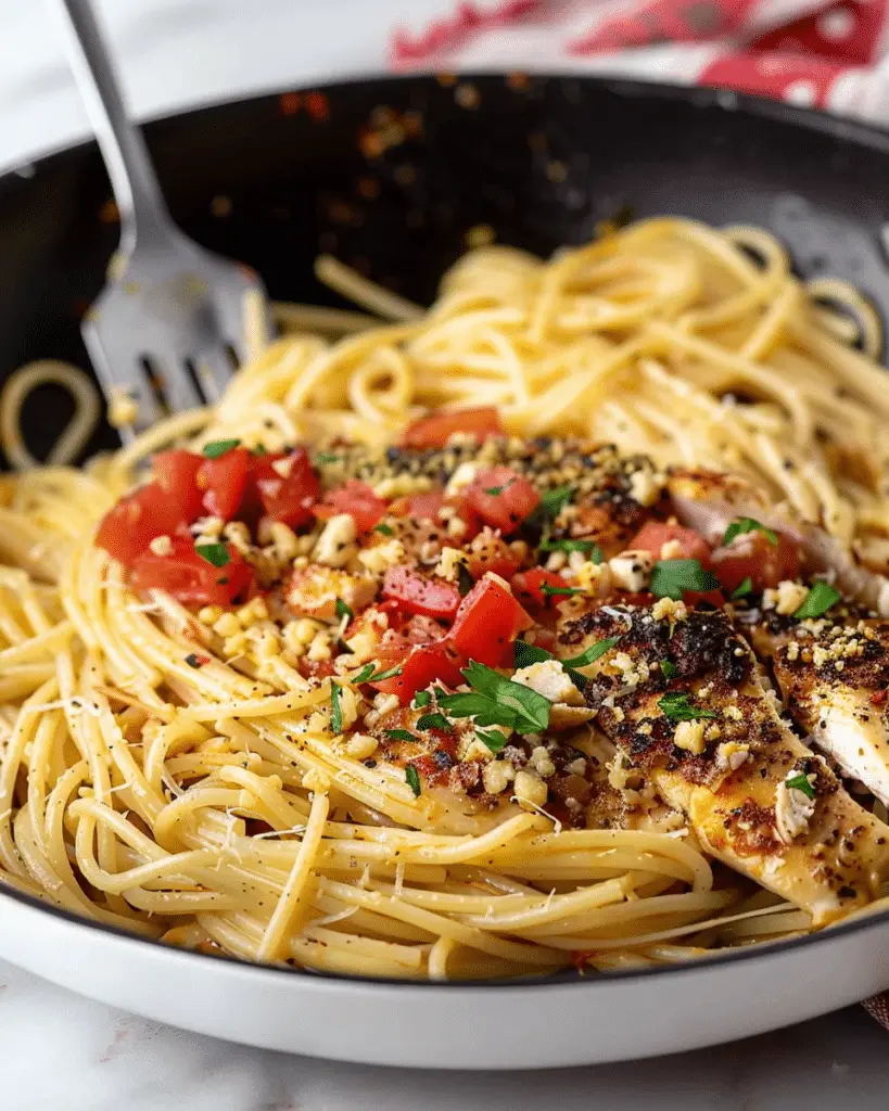 Chicken Bruschetta Pasta