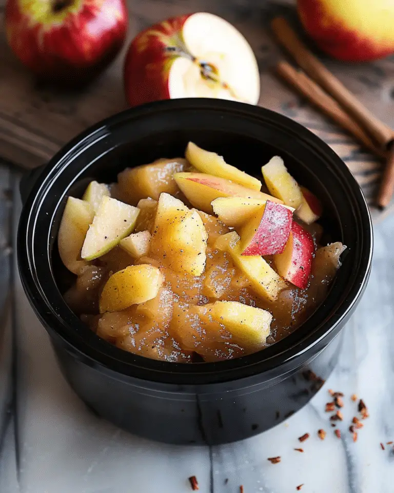 Crockpot Applesauce