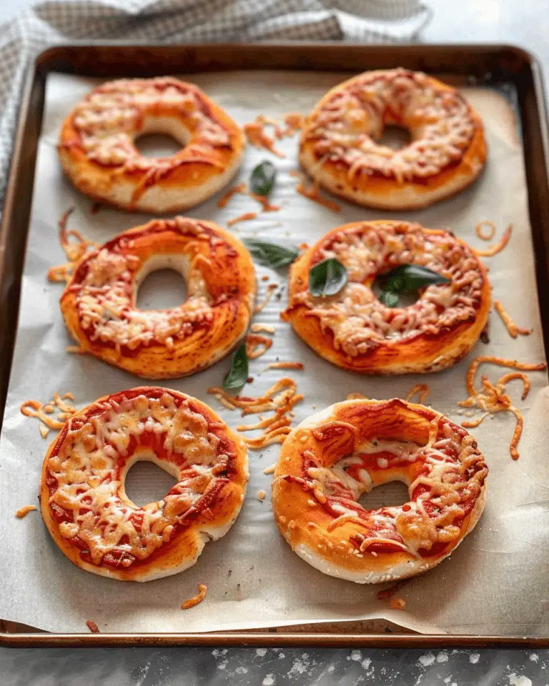 Pizza Bagels