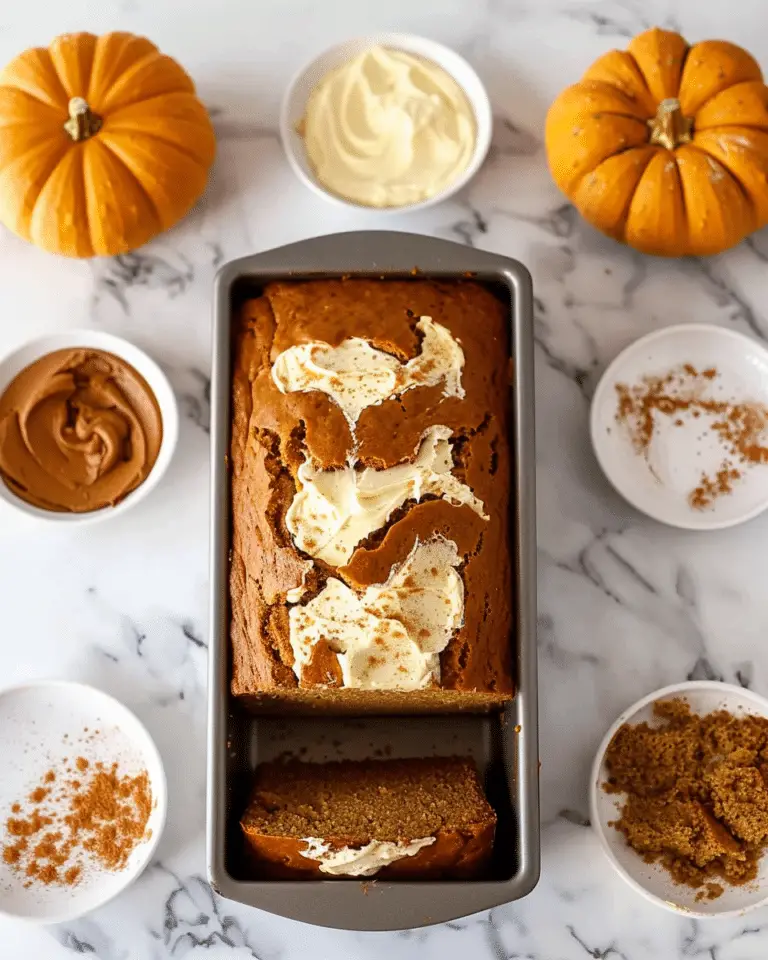 Pumpkin Cream Cheese Bread