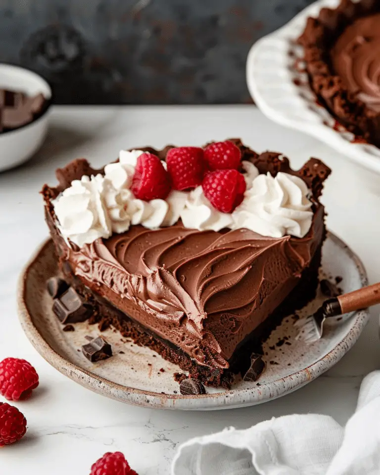 Sky-High Chocolate Mousse Pie