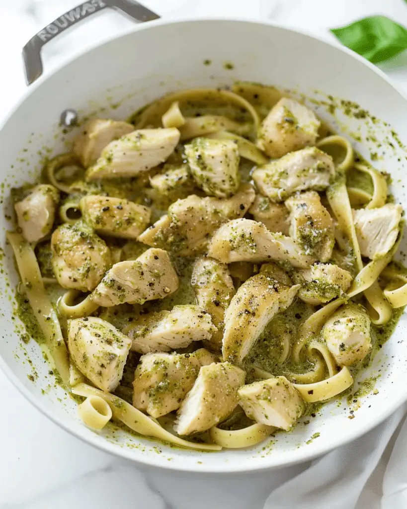 Chicken Pesto Pasta