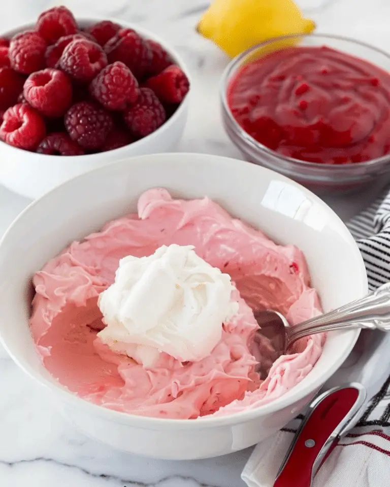 Creamy Raspberry Fluff