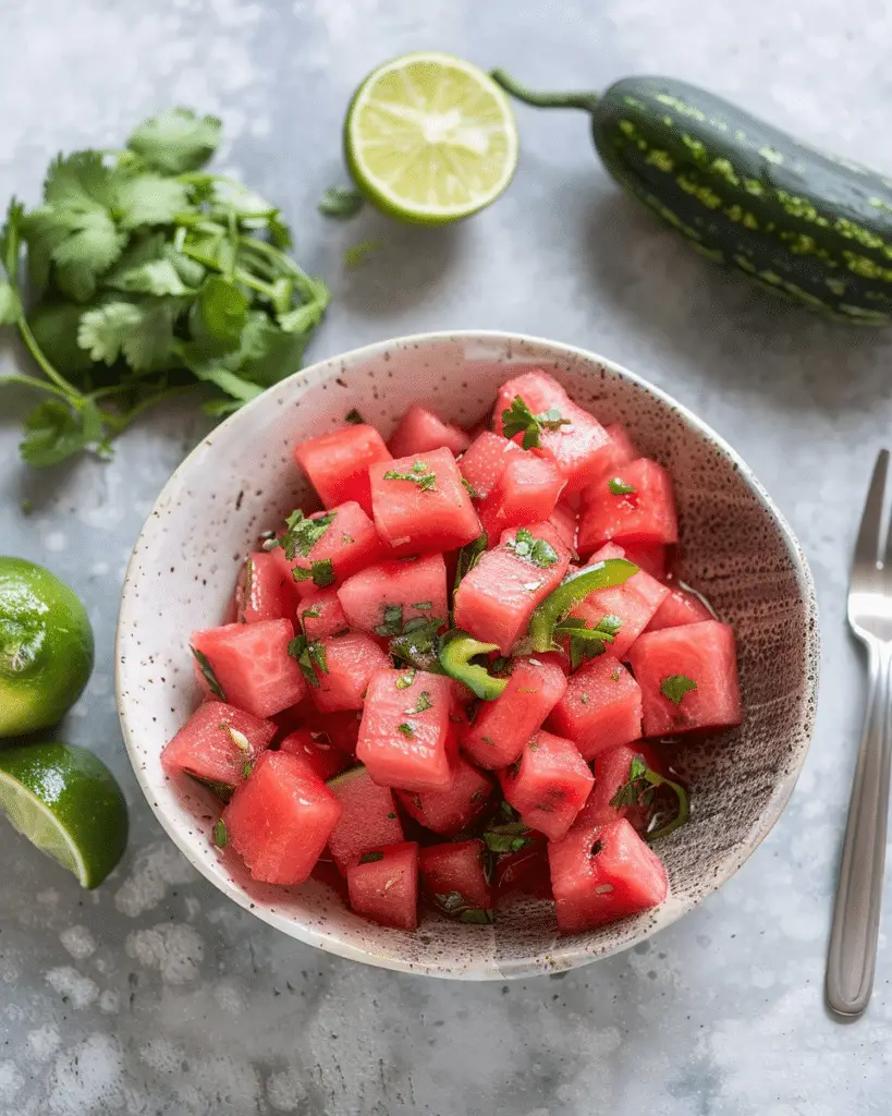 Watermelon Salsa