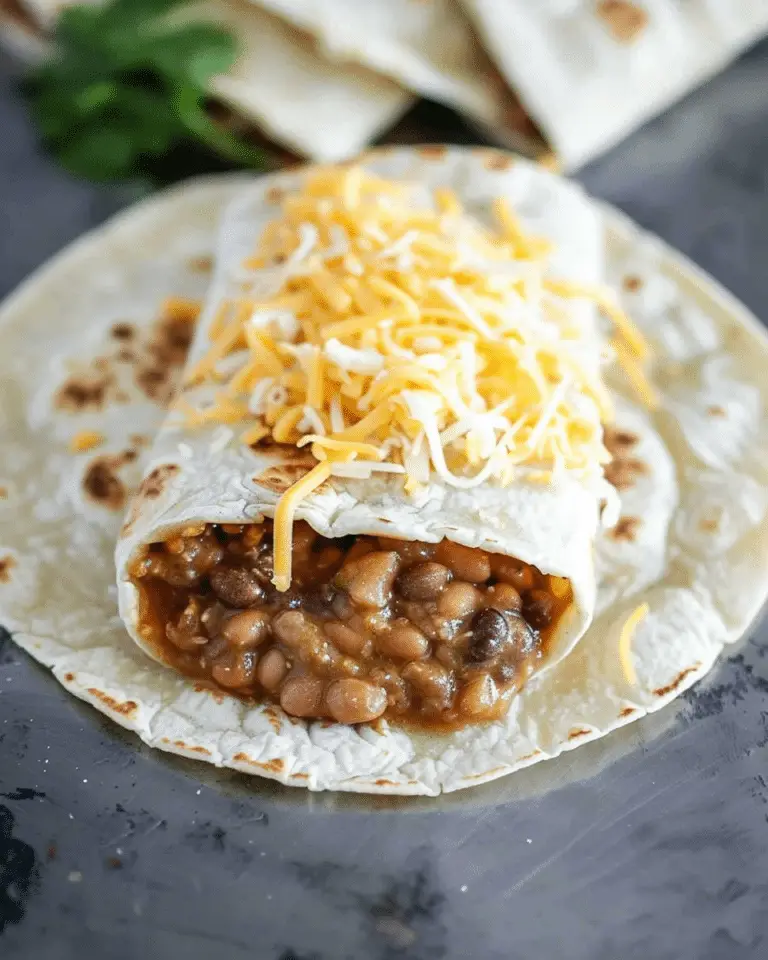 Bean and Cheese Burritos