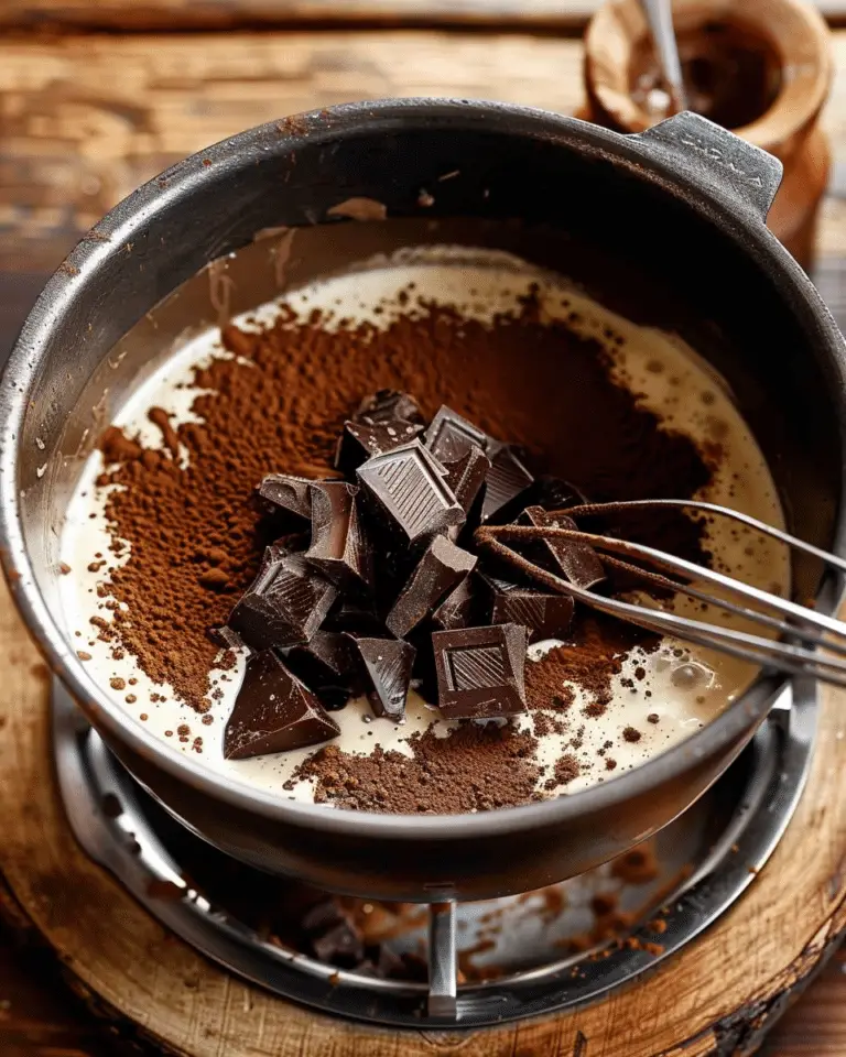 Chocolate Fondue