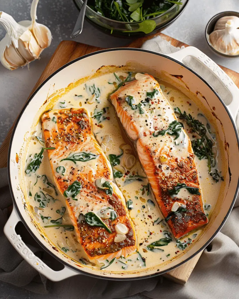 Creamy Tuscan Salmon