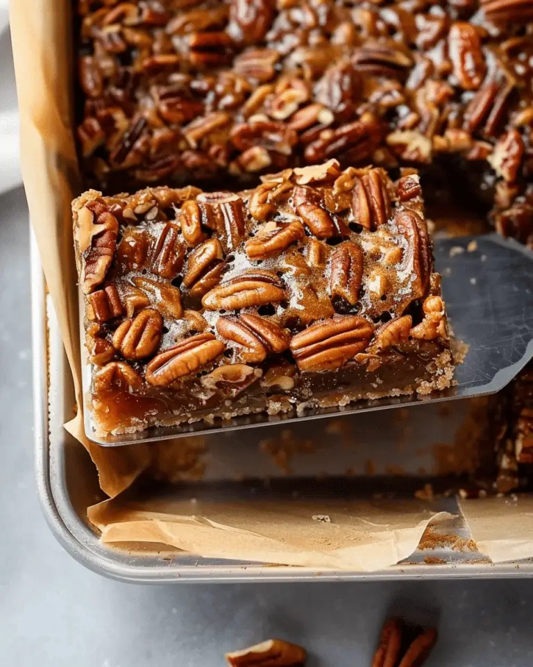 Brown Butter Pecan Pie Bars
