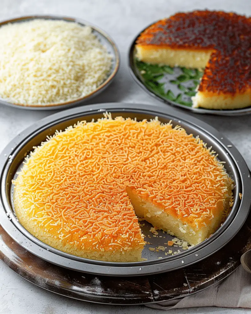Homemade Lebanese Knafeh