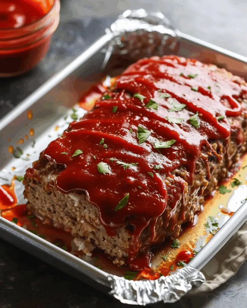 Sheet Pan Meatloaf