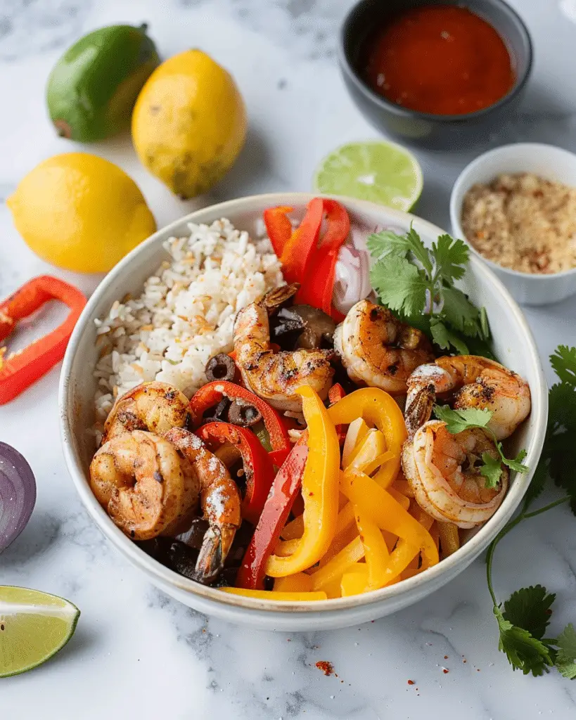 Shrimp Fajita Bowls