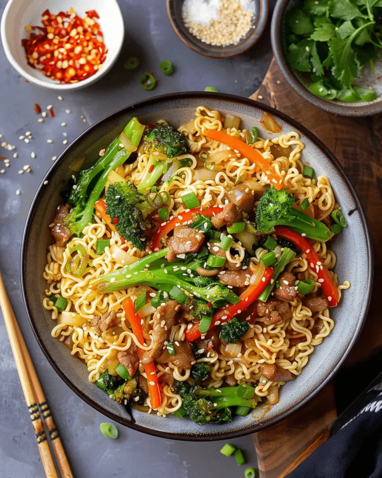 Ramen Stir Fry