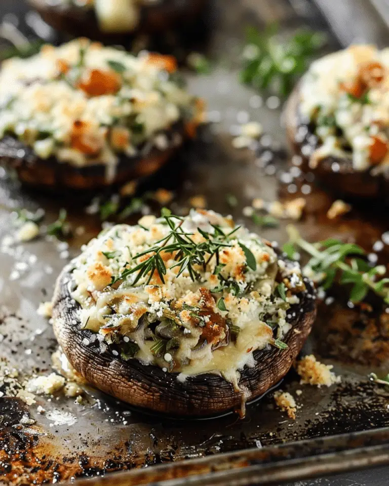 Stuffed Portobello Mushrooms