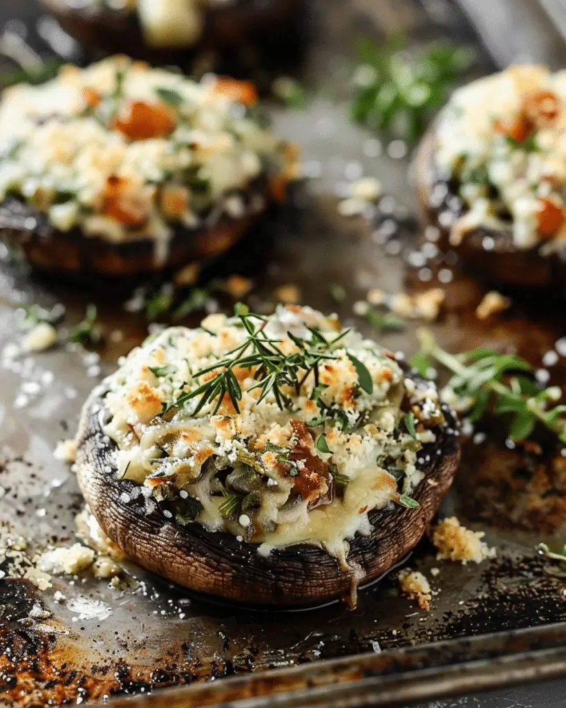 Stuffed Portobello Mushrooms