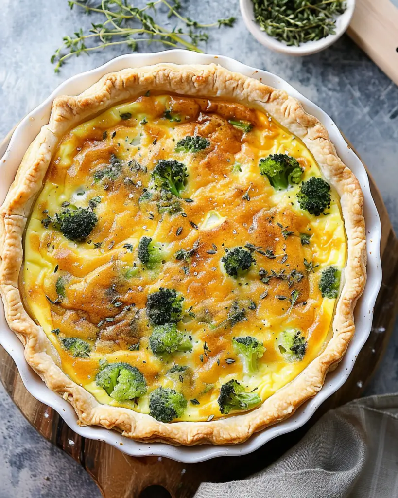 Broccoli Quiche