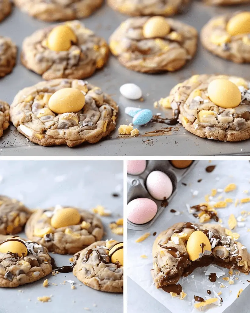 Cadbury Egg Cookies