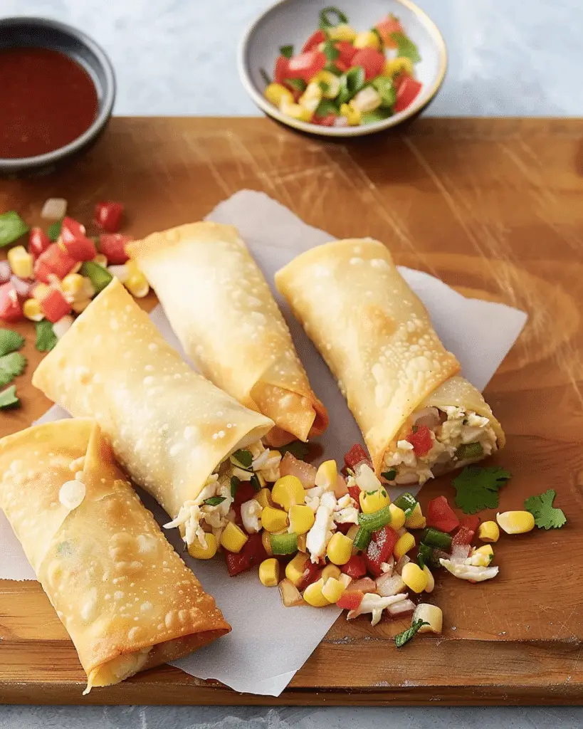 Southwestern Egg Rolls recepe