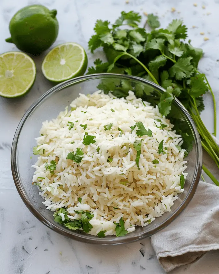 Cilantro Lime Rice