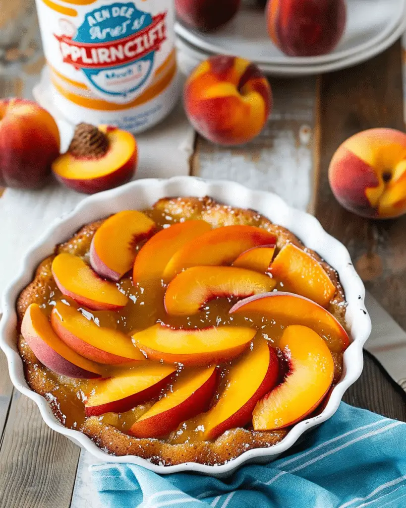 Peach Upside Down Cake