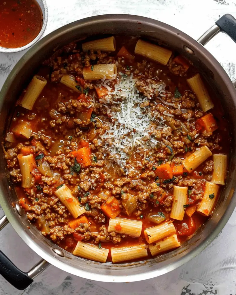 Rigatoni Bolognese