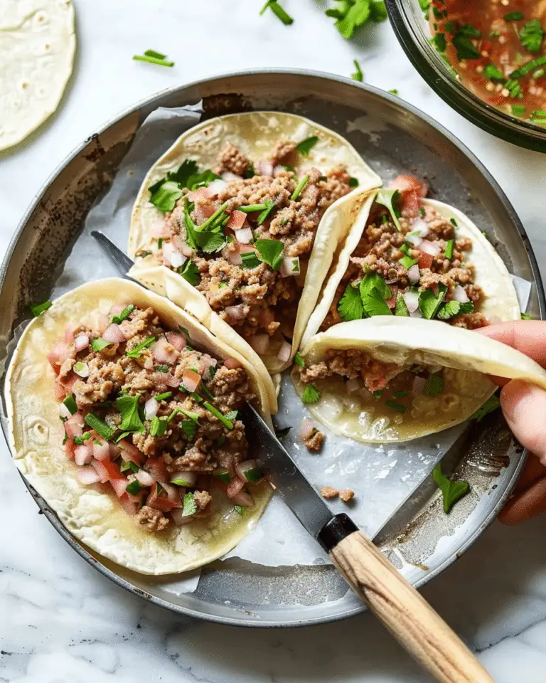 Smash Dumpling Tacos