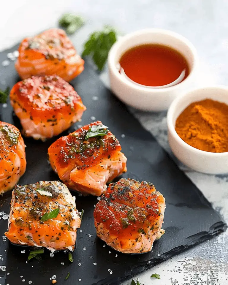 Cajun Baked Salmon Bites