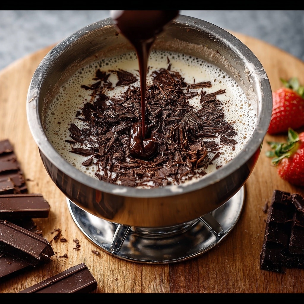 Chocolate Fondue recepe