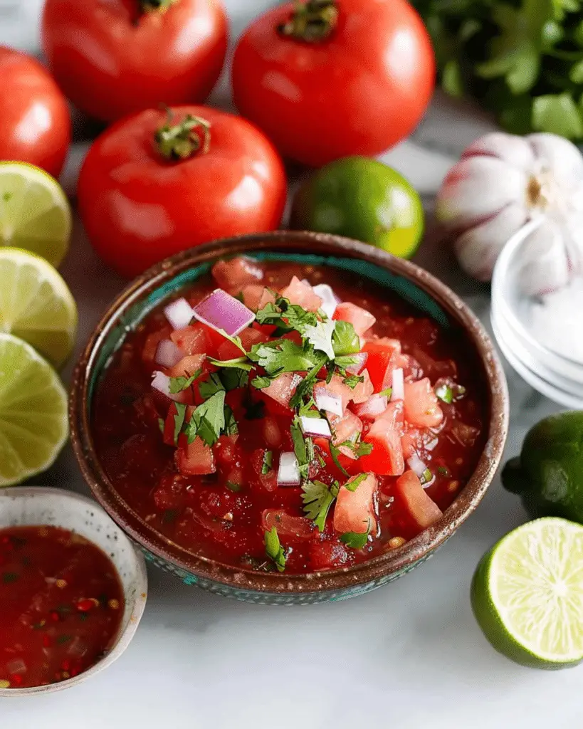 Fresh Homemade Salsa