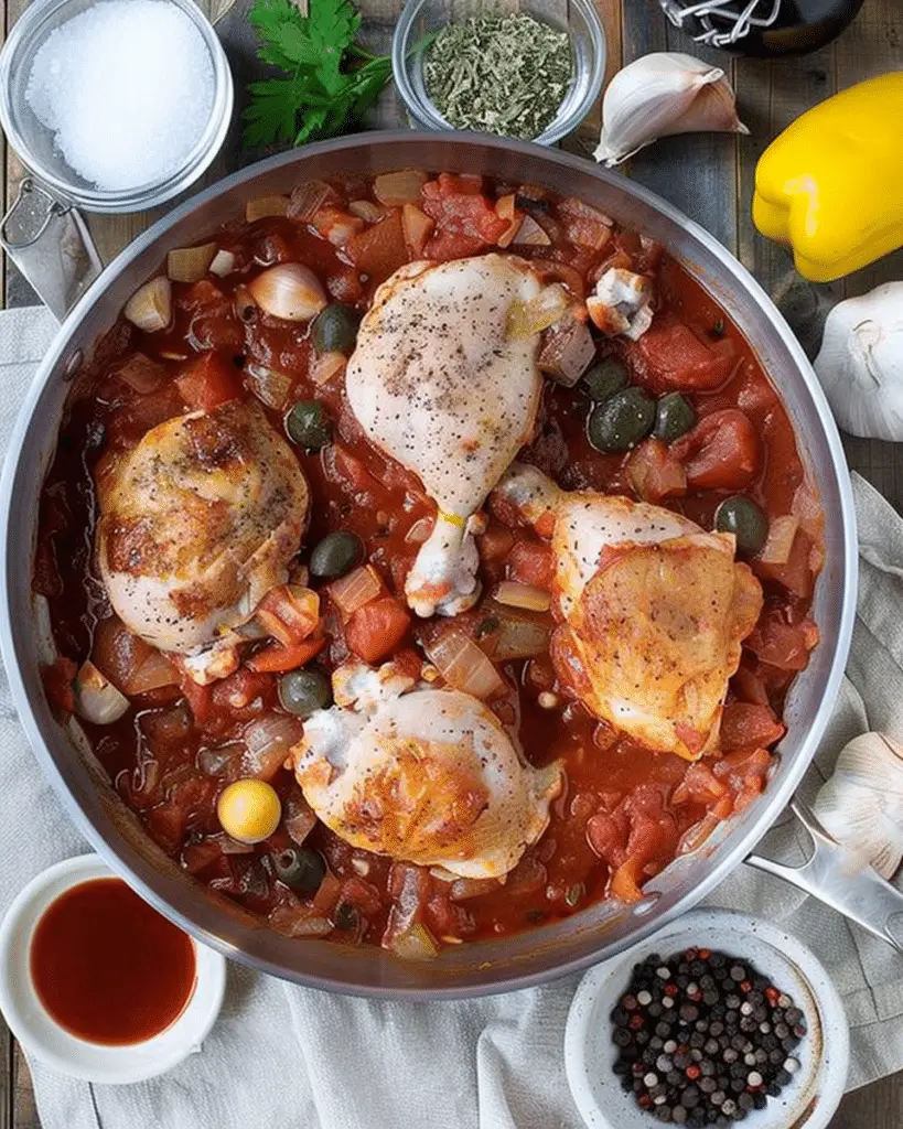 Italian Chicken Cacciatore