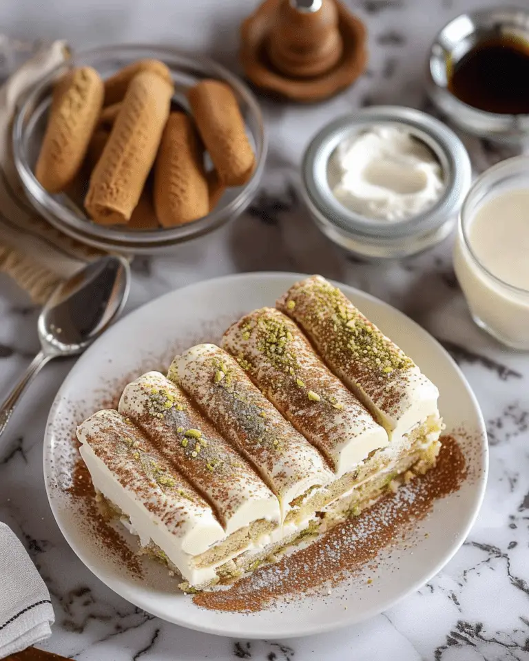 Pistachio Tiramisu