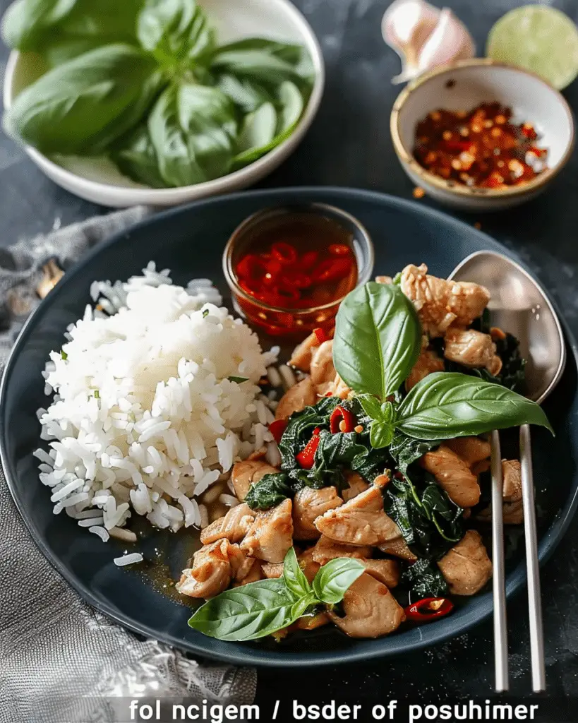Thai Basil Chicken