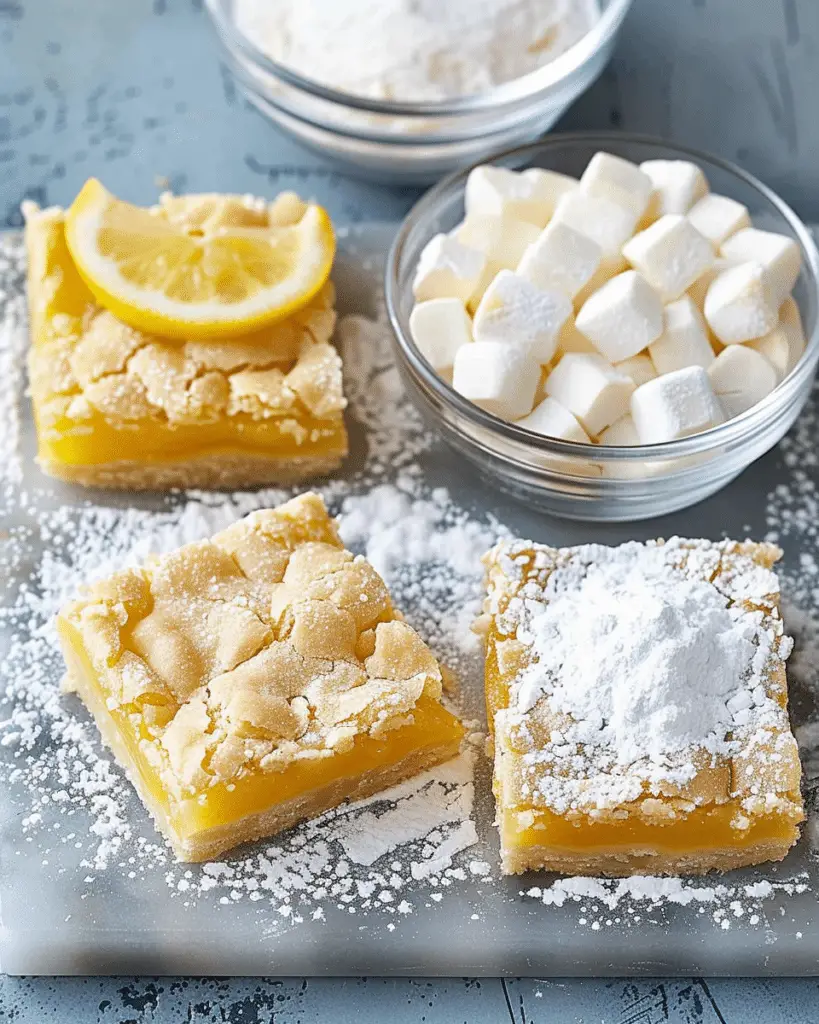 Easy Lemon Bars