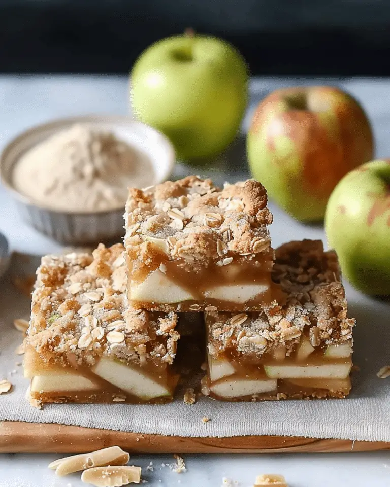 Apple Crumble Bars