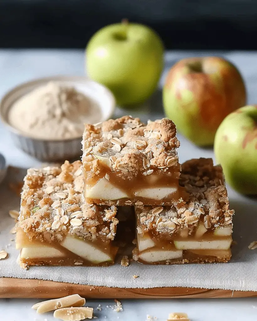 Apple Crumble Bars