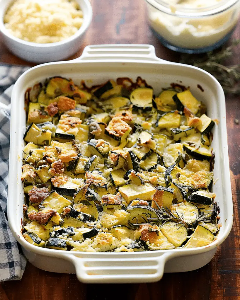 Easy Zucchini Casserole