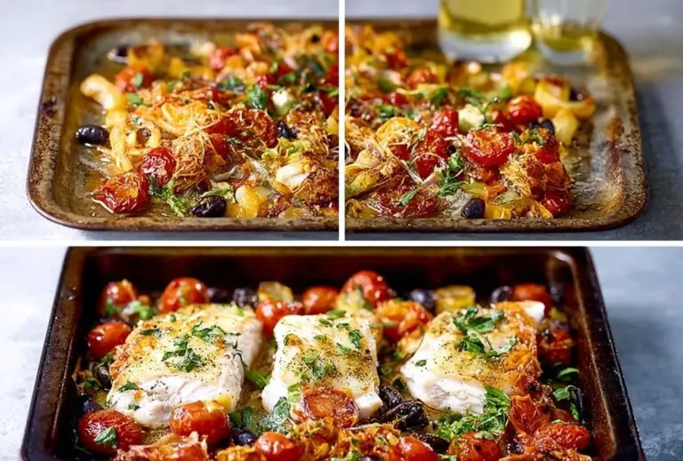 Puttanesca Fish Tray Bake