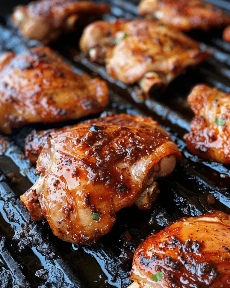 Traeger Chicken Thighs